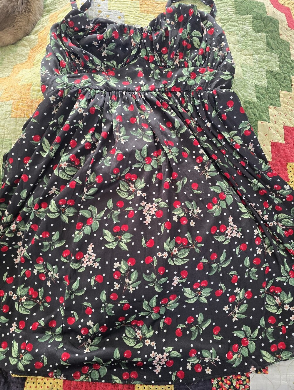 Torrid Retro Chic Cherry Print Dress